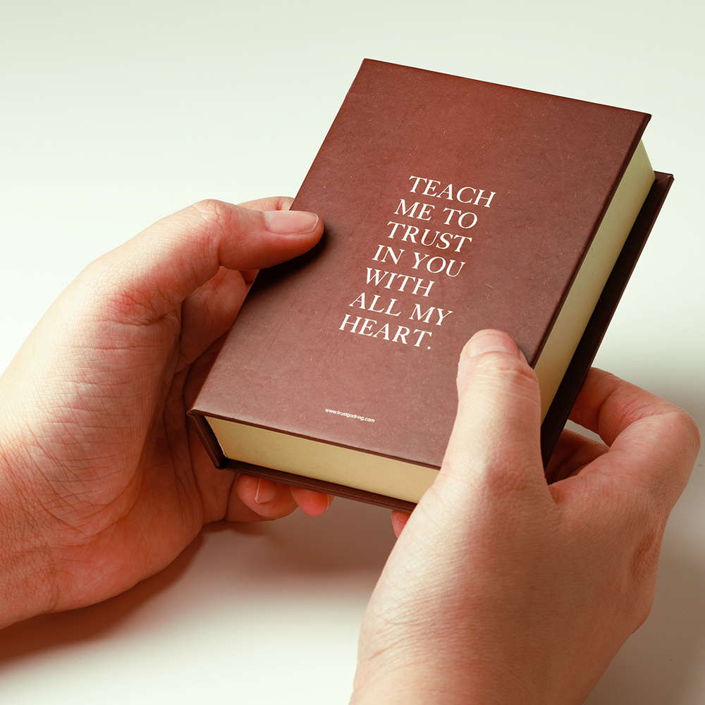 Trust God Ring (18k Gold plated, Adjustable size) -3sets